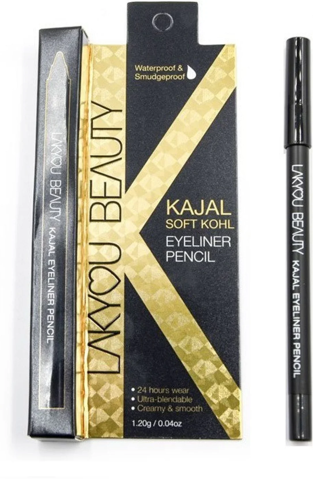 Luscious Cosmetics Waterproof Kajal - Ivory