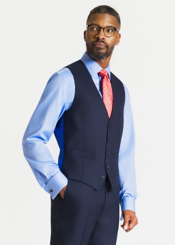 Breakout Waistcoat (Wedding Wear) - Navy Blue